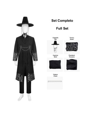 Simil Korean Pop Coreano Demone Hunter Vestito Saja Costume Man Boy DEMON02001